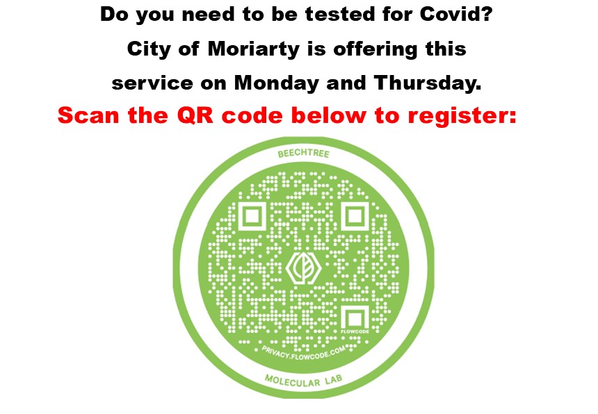 Covid Testing Area at City Hall (must register) image